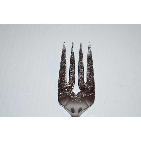 Oneida CORONATION Meat Fork Stainless Steel Black Accent replacement - Picture 2 of 10